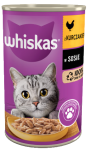 Whiskas Mokra Kurczak w sosie 400g