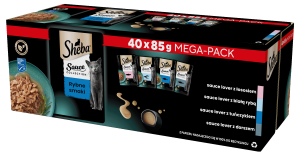 SHEBA Sos Sauce Collection Rybne Smaki 40x85g