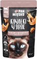 Pan Mięsko Kot Saszetka Kurczak Przepiórka 12x85g