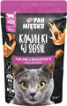 Pan Mięsko Kot Saszetka Kurczak Krewetki 12x85g
