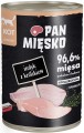 Pan Mięsko Kot Mokra Indyk z Królikiem 400g