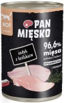 Pan Mięsko Kot Mokra Indyk z Królikiem 400g
