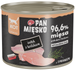 Pan Mięsko Kot Mokra Indyk z Królikiem 200g
