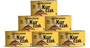 Paka Zwierzaka Mokra Kot Kurczak 6x200g