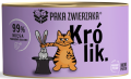 Paka Zwierzaka Mokra Kot Królik 6x200g