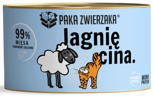 Paka Zwierzaka Mokra Kot Jagnięcina 200g