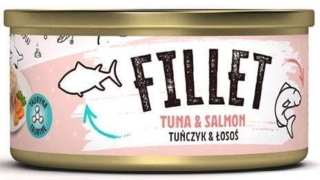 Mr.Bandit Cat Fillet Tuna with Salmon 80g