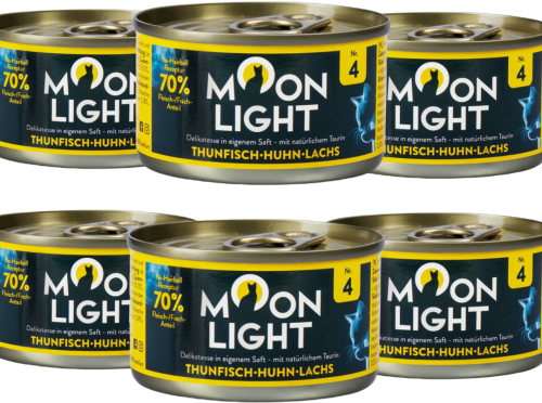 Moonlight Dinner 4 Sos Tuńczyk Kurczak Łosoś 6x80g