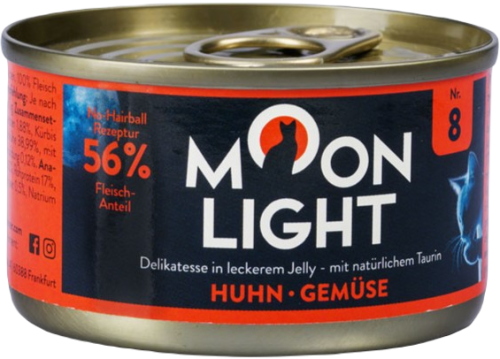 Moonlight 8 Galaretka Kurczak z Warzywami 80g