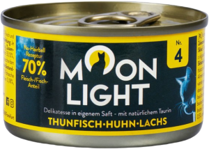 Moonlight 4 Sos Tuńczyk Kurczak Łosoś 80g