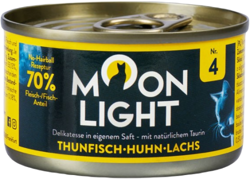 Moonlight 4 Sos Tuńczyk Kurczak Łosoś 80g