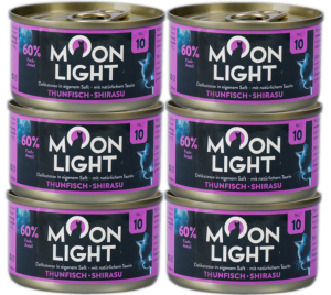 Moonlight 10 Sos Tuńczyk i Shirasu 6x80g