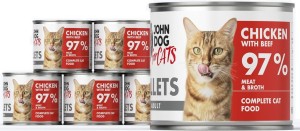 John Dog For Cats Fillets Kurczak Wołowina 6x140g