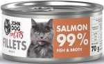 John Dog For Cats Fillets Łosoś 70g