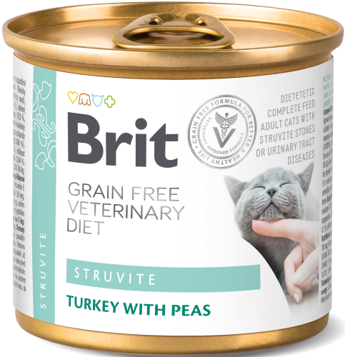 Brit Veterinary Cat Can Struvite 200g