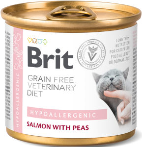 Brit Veterinary Cat Can Hypoallergenic 200g