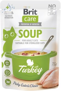 Brit Care Cat Soup Turkey 75g