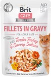 Brit Care Cat Pouch Turkey Salmon 6x85g