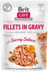 Brit Care Cat Pouch Savory Salmon 85g