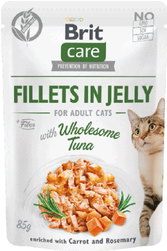 Brit Care Cat Pouch Jelly Wholesome Tuna 85g