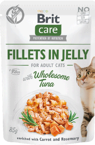 Brit Care Cat Pouch Jelly Wholesome Tuna 85g