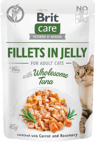 Brit Care Cat Pouch Jelly Wholesome Tuna 85g