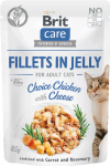 Brit Care Cat Pouch Jelly Chicken Cheese 12x85g