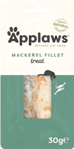 Applaws Cat Treat Whole Mackerel Loin 30g