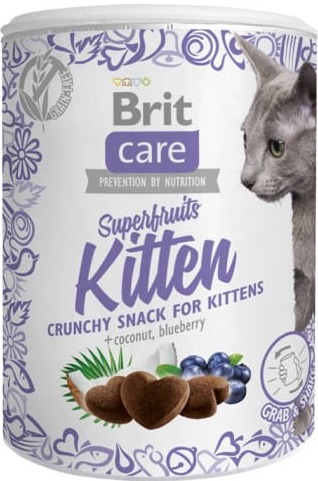 Brit Care Cat Snack Superfruits Kitten 100g