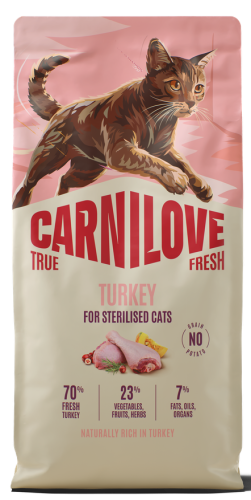 CARNILOVE Cat True Fresh Sterilised Turkey 6kg