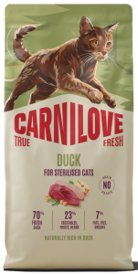 CARNILOVE Cat True Fresh Sterilised Duck 6kg