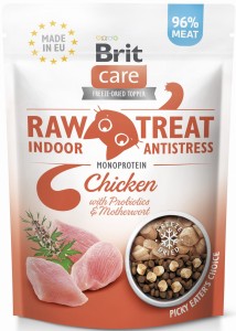 Brit Care Cat Snack Raw Treat Indoor Chicken 40g