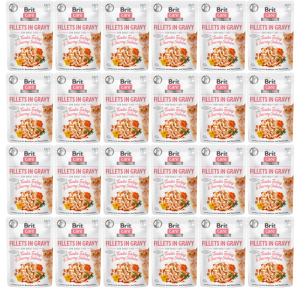 Brit Care Cat Pouch Turkey Salmon 24x85g