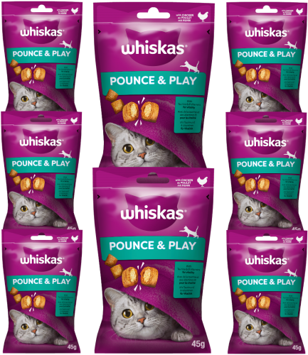 Whiskas Przysmak Vitality Kurczak 8x45g