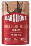 CARNILOVE Cat Pouch Gravy Wild Boar 85g