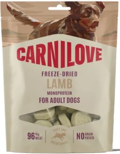 CARNILOVE Dog Snack Freeze Dried Lamb 60g