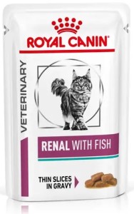 Royal Canin Veterinary Cat Renal Fish Gravy 12x85g
