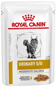 Royal Canin Veterinary Cat Urinary S/O Moderate Calorie Gravy 12x85g