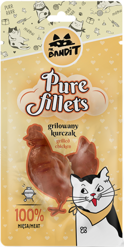 Mr.Bandit Cat Pure Fillets Grillowany Kurczak 30g