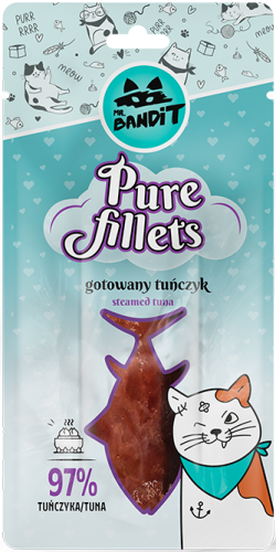 Mr.Bandit Cat Pure Fillets Gotowany Tuńczyk 30g