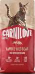CARNILOVE Cat Active Sterilised Lamb Wild Boar 6kg