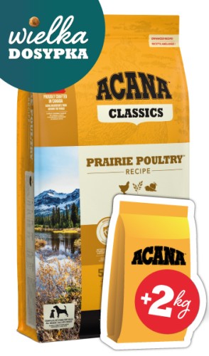 Acana Classics Prairie Poultry 14,5kg + 2kg
