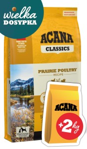Acana Classics Prairie Poultry 9,7kg + 2kg