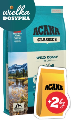 Acana Classics Wild Coast 9,7kg + 2kg