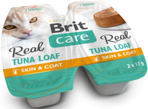 Brit Care Cat  Real Loaf Tuna 2x37g