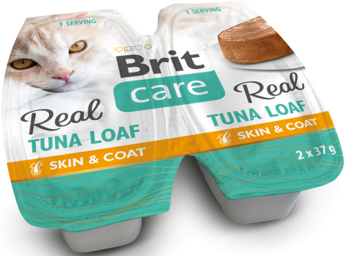 Brit Care Cat Real Loaf Tuna 2x37g