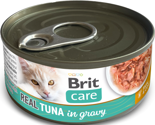 Brit Care Cat Can Real Gravy Tuna 80g