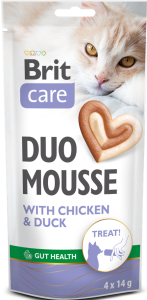 Brit Care Cat Mousse Creamy Chicken Duck 4x14g