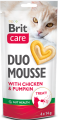Brit Care Cat Mousse Creamy Chicken Pumpkin 4x14g