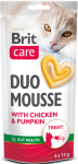 Brit Care Cat Mousse Creamy Chicken Pumpkin 4x14g